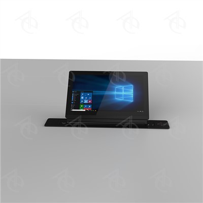 شاشة إمالة آلية قابلة للسحب وقابلة للتعديل مقاس 17 بوصة مزودة بشاشة عرض إلكترونية